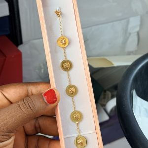 Versace steel bracelet