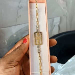 Gucci steel bracelet