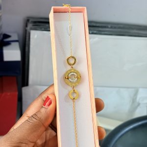 Cartier twin steel bracelet