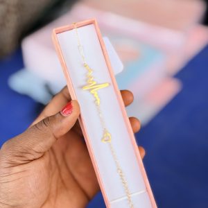 Infinity steel bracelet