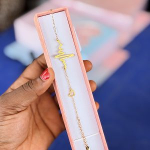 Infinity steel bracelet