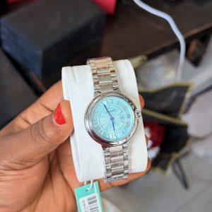 Labaoli blue silver watch with box
