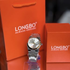 Longbo two toned watch with box