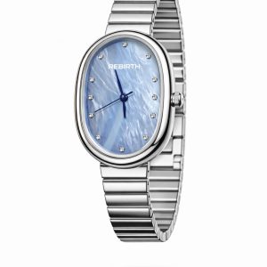 Rebirth silver blue face with box