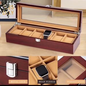 A dozen of Six slot Formica watch organizer