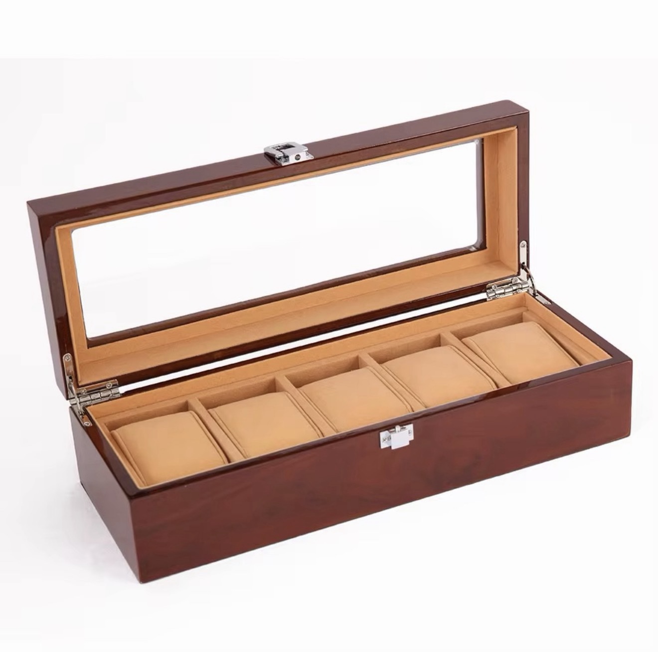 A dozen of five slot Formica watch organizer