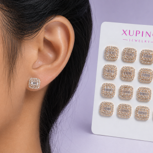 Xuping cubic stud earrings