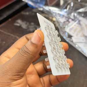 Xuping silver crystal earrings