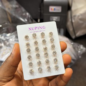 Xuping B crystal earrings