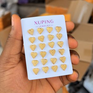 Xuping love shiny earrings (1pcs)