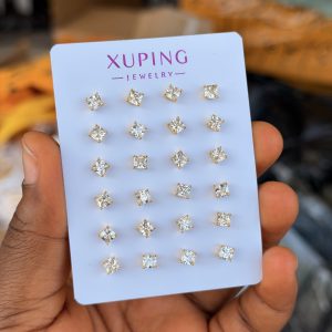Xuping small crystal earrings (1pcs)
