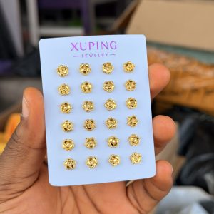 Xuping little sunflower earrings (1pcs)