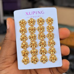 Xuping pop flower earrings. (1pcs)