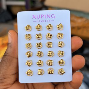Xuping flower hang earrings 1pcs