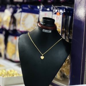 Xuping love gold necklace