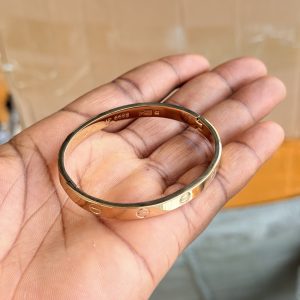 Gold Cartier bracelet