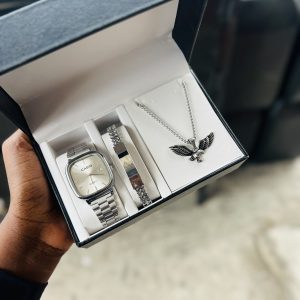 Casio silver watch combo without box