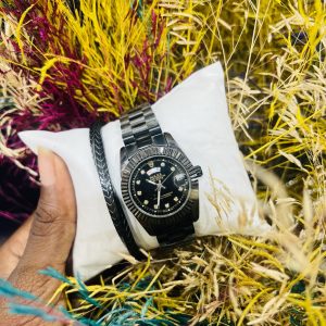 Black female Rolex combo