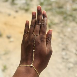 Love stone bracelet and ring