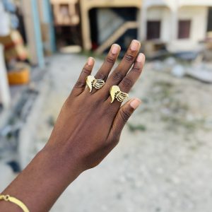 Half love ring size(10)