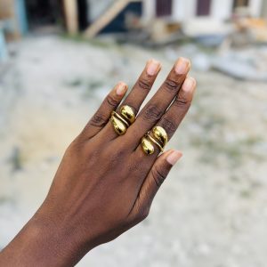 Double slim ring size(8)