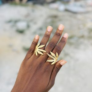 Sun flower ring size (9)