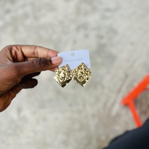 Square dots earrings