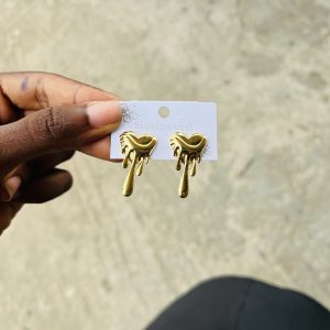 Smiley drool earrings