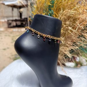Shakira gold anklet