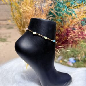 Beaded anklet