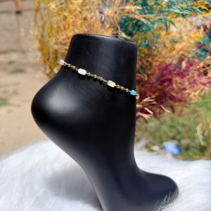 Beaded anklet