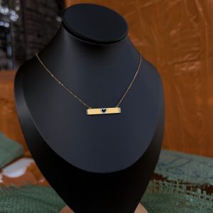 Daisy steel necklace