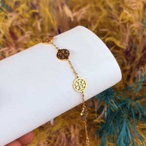 Tory Burch steel bracelet