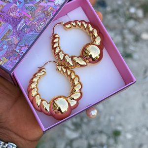 Xuping hoop earrings 013