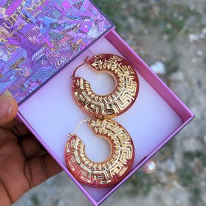 Xuping hoop earrings 019