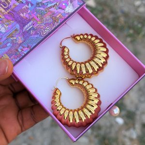 Xuping hoop earrings 023