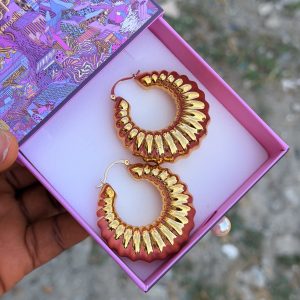 Xuping hoop earrings 023