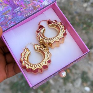 Xuping hoop earrings 016