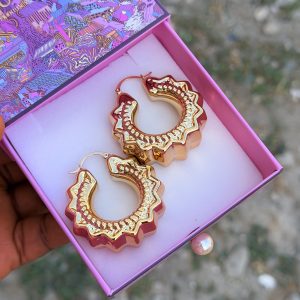 Xuping hoop earrings 016