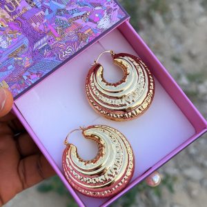Xuping hoop earrings 014