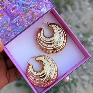 Xuping hoop earrings 014