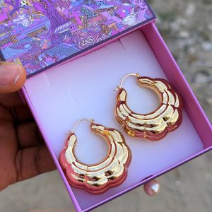 Xuping hoop earrings 020