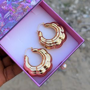 Xuping hoop earrings 020