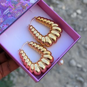 Xuping hoop earrings 021