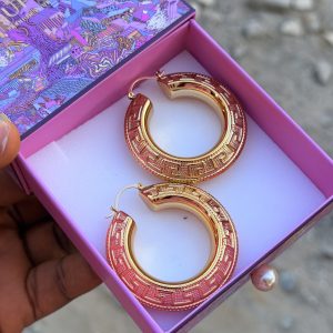 Xuping hoop earrings 010