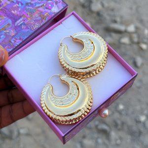Xuping hoop earrings 004