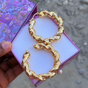 Xuping hoop earrings 024