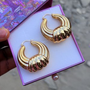 Xuping hoop earrings 018