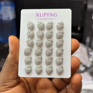 Xuping silver cado earrings