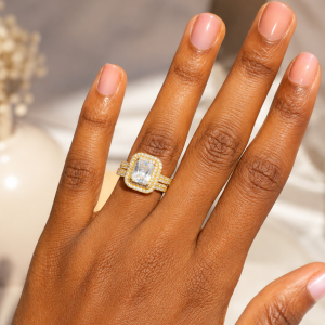 Gold wedding rings 009 size(9)